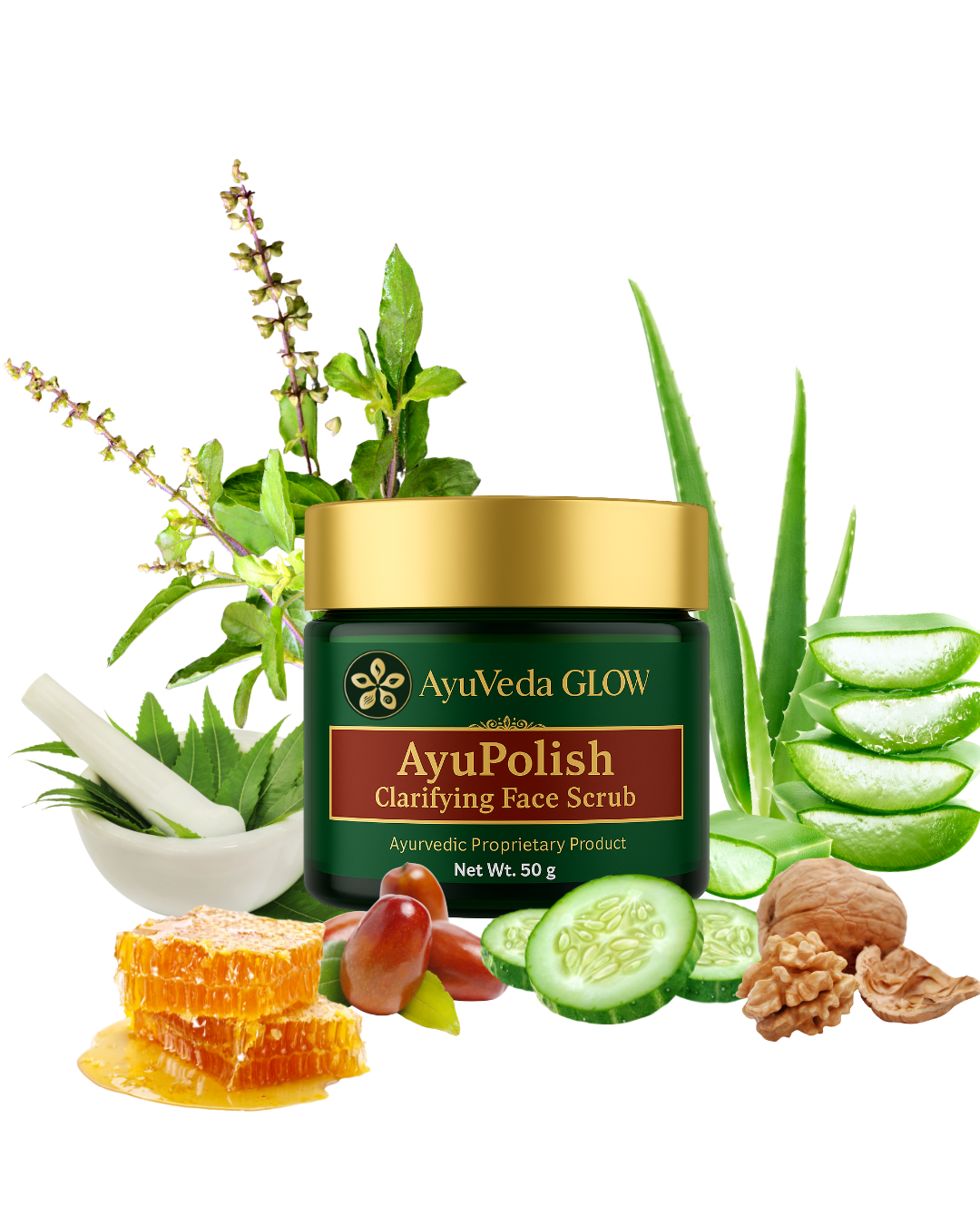 AyuPolish Clarifying Face Scrub