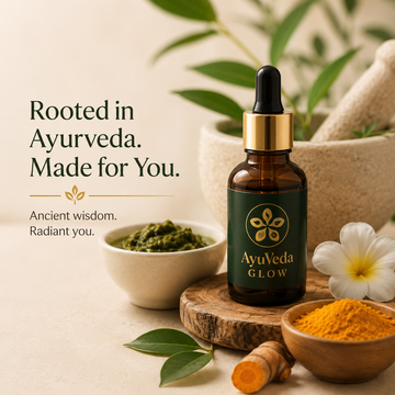 Ayurvedic skincare product with herbal ingredients for natural beauty and healthy skin.