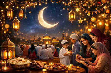 Where Moonlight Meets Celebration: Divine Radiance for Eid