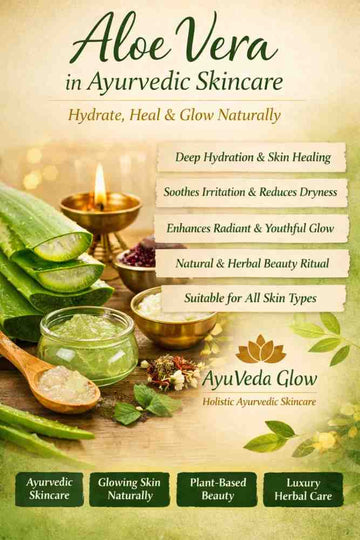 Aloe Vera in Ayurvedic Skincare: Daily Skin Nourishment with AyuVeda Glow
