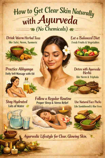 How to Get Clear Skin Naturally with Ayurveda (No Chemicals)