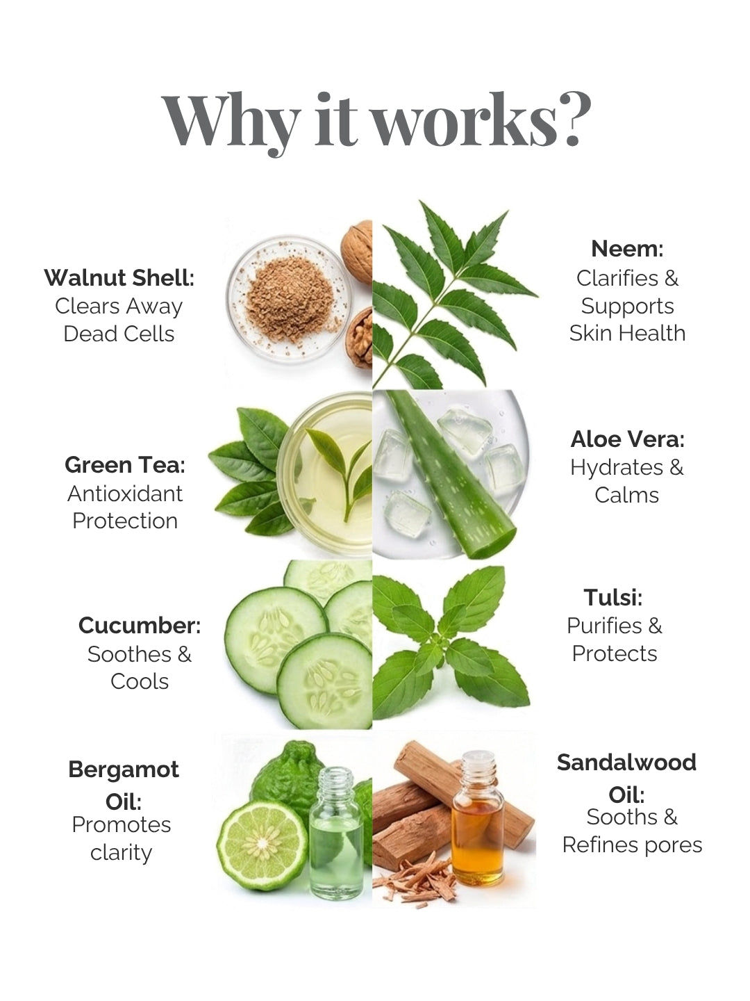 AyuPolish: Ayurvedic Clarifying Face Scrub -10g