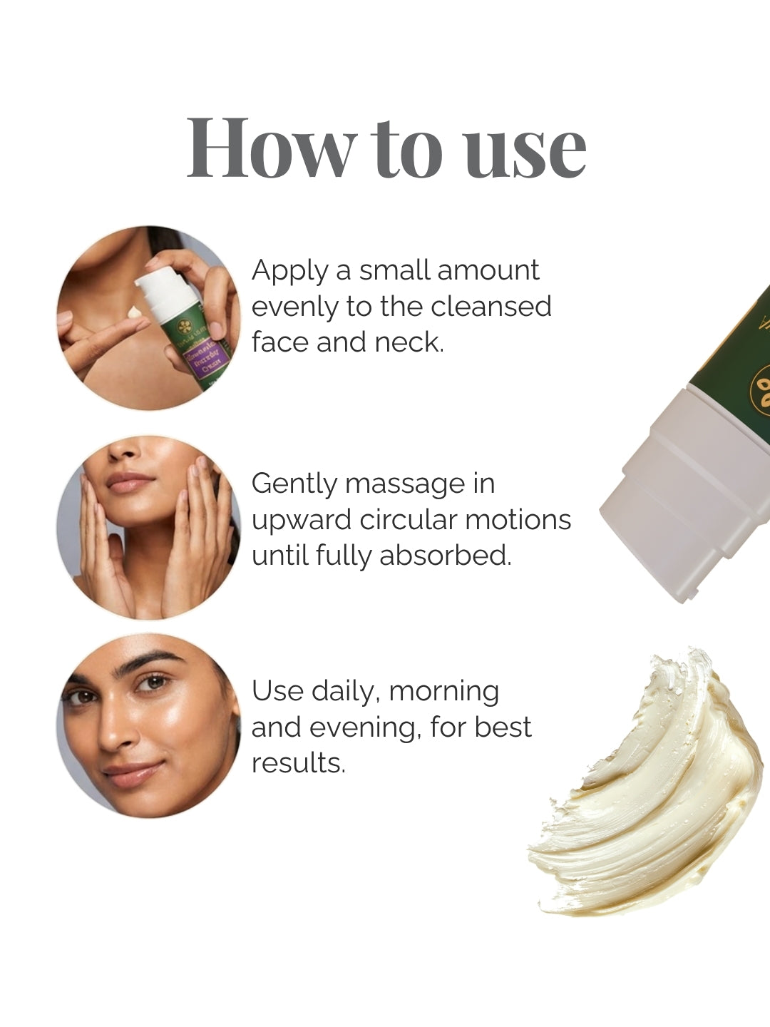 GlowAwaken: Ayurvedic Everyday Face Cream -15g – face cream by AyuVeda Glow, image 4