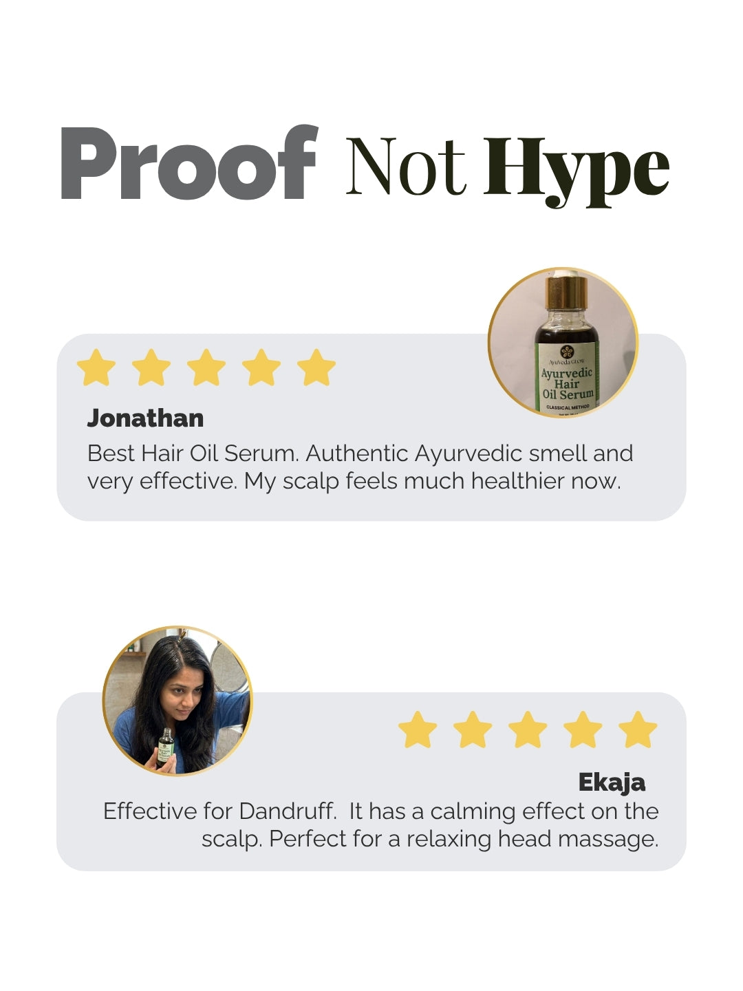 Classical Ayurvedic Hair Oil Serum -10ml – hair oil serum by AyuVeda Glow, image 6