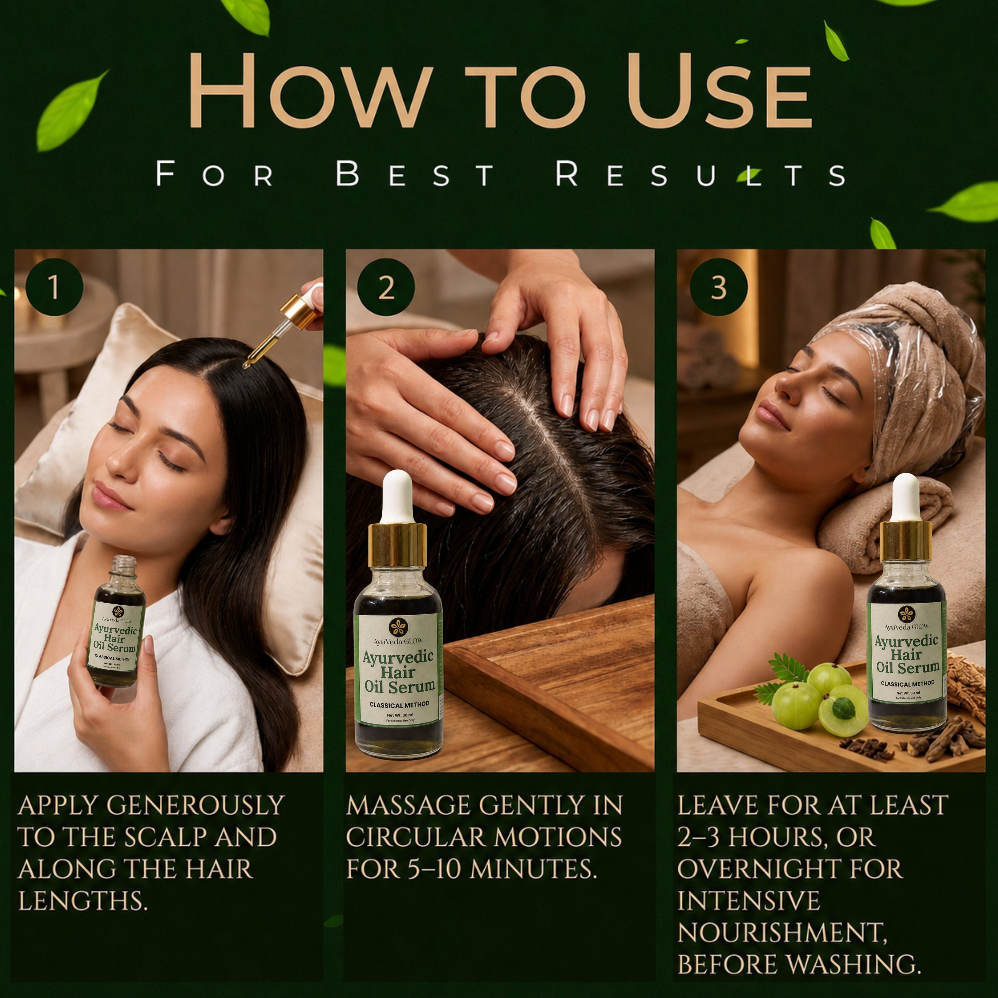 Classical Ayurvedic Hair Oil Serum -30ml