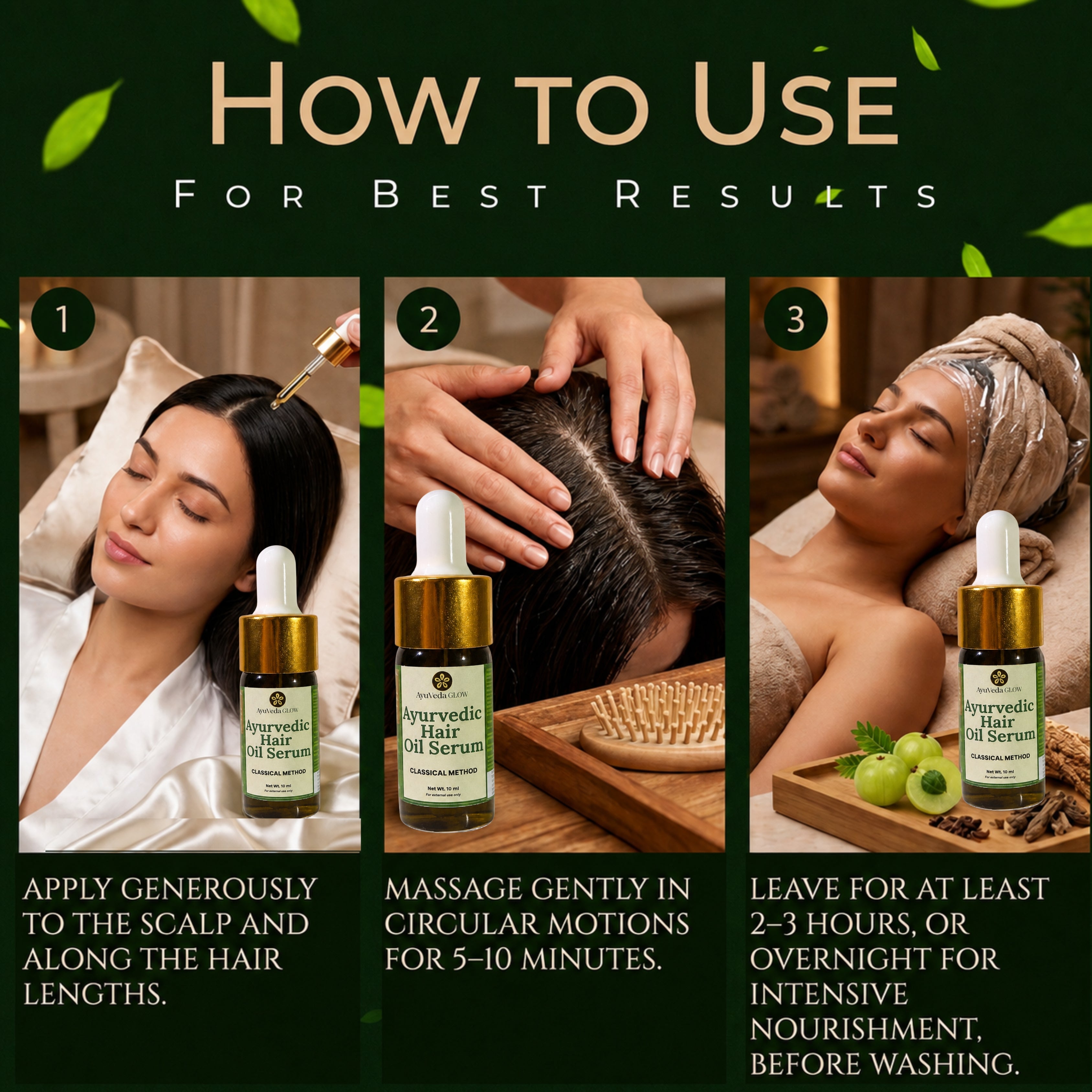 Classical Ayurvedic Hair Oil Serum -10ml