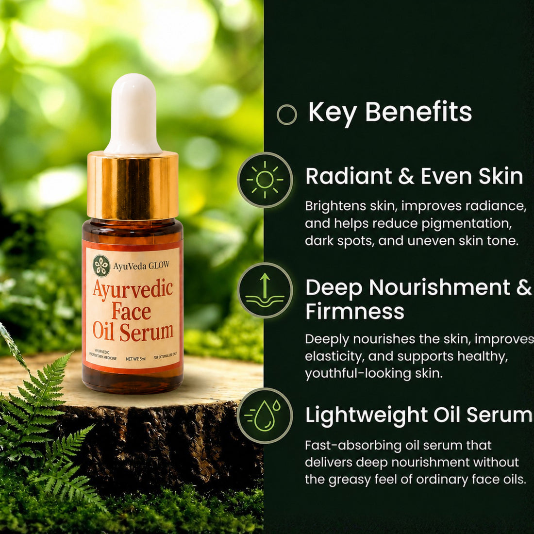 Classical Ayurvedic Face Oil Serum -5ml