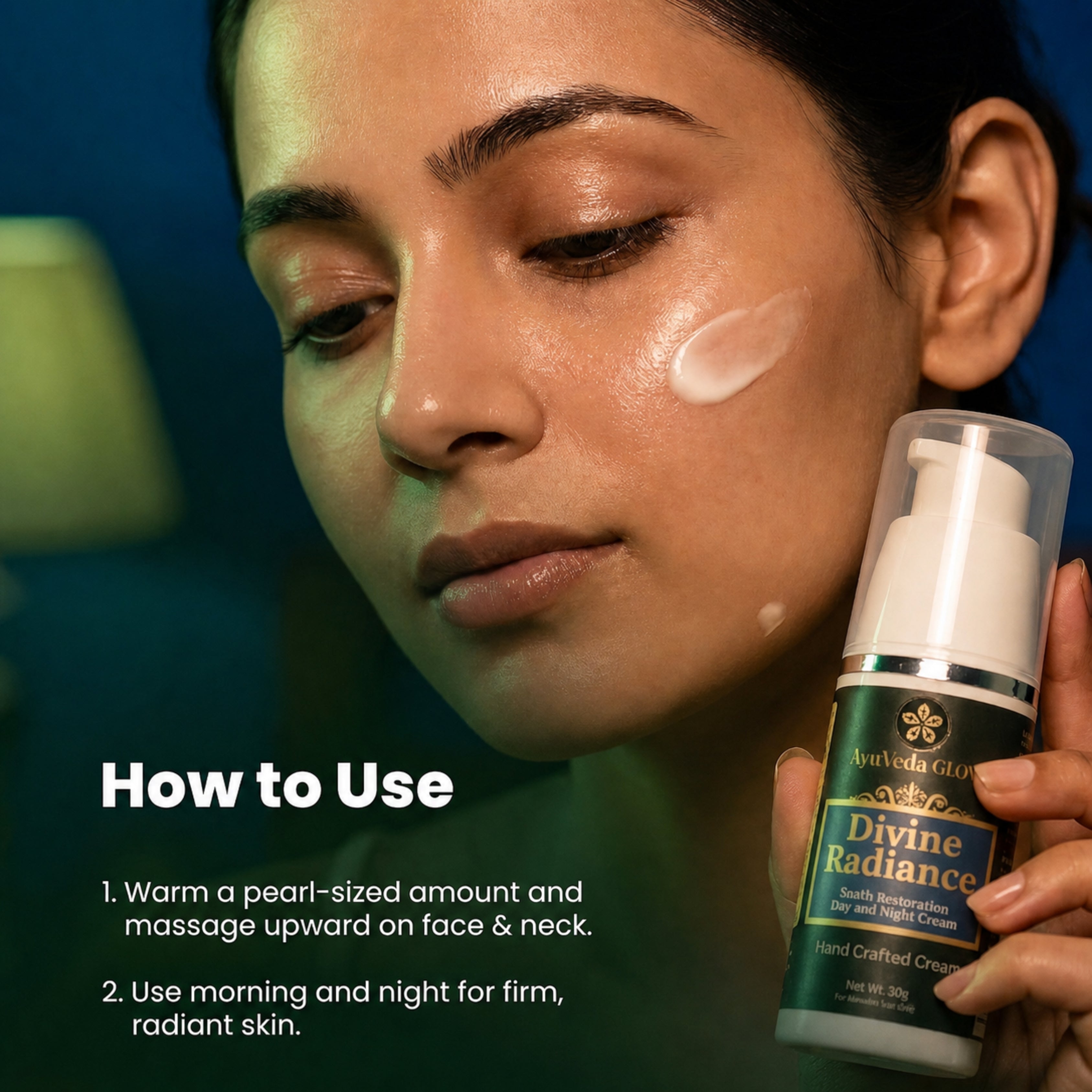 Divine Radiance: Ayurvedic Anti-Aging Cream -30g