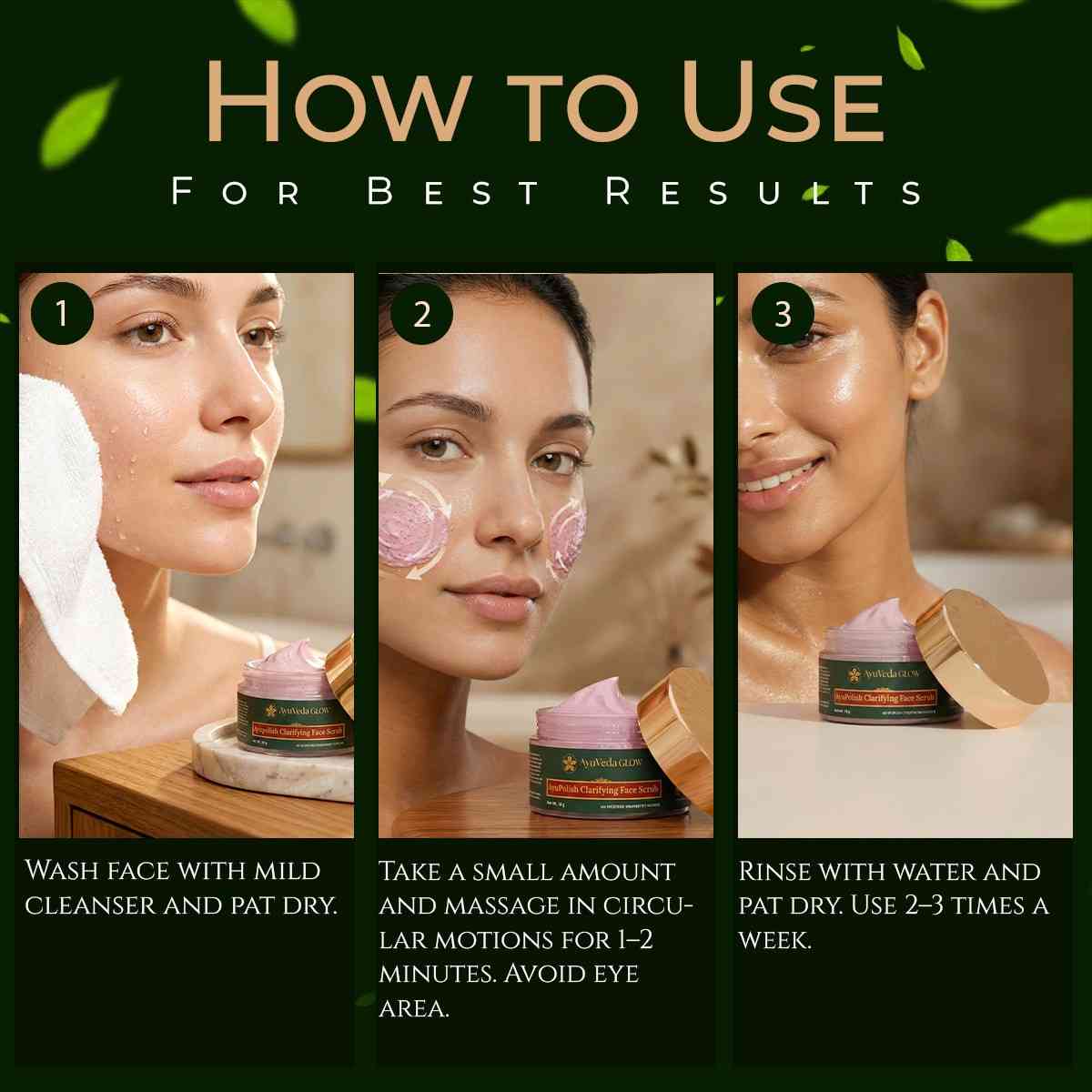 Natural skincare duo with moisturizing face cream and herbal lip balm