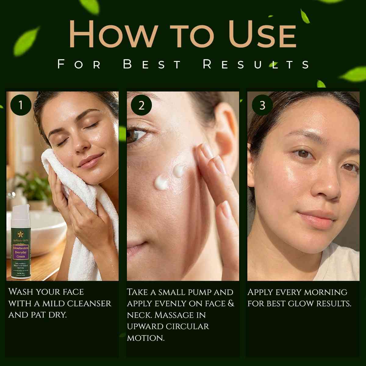 GlowAwaken: Ayurvedic Everyday Face Cream (15g)