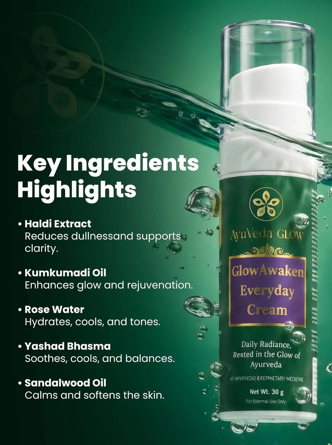 Ayurveda face skin care products